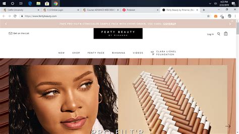 fenty website.